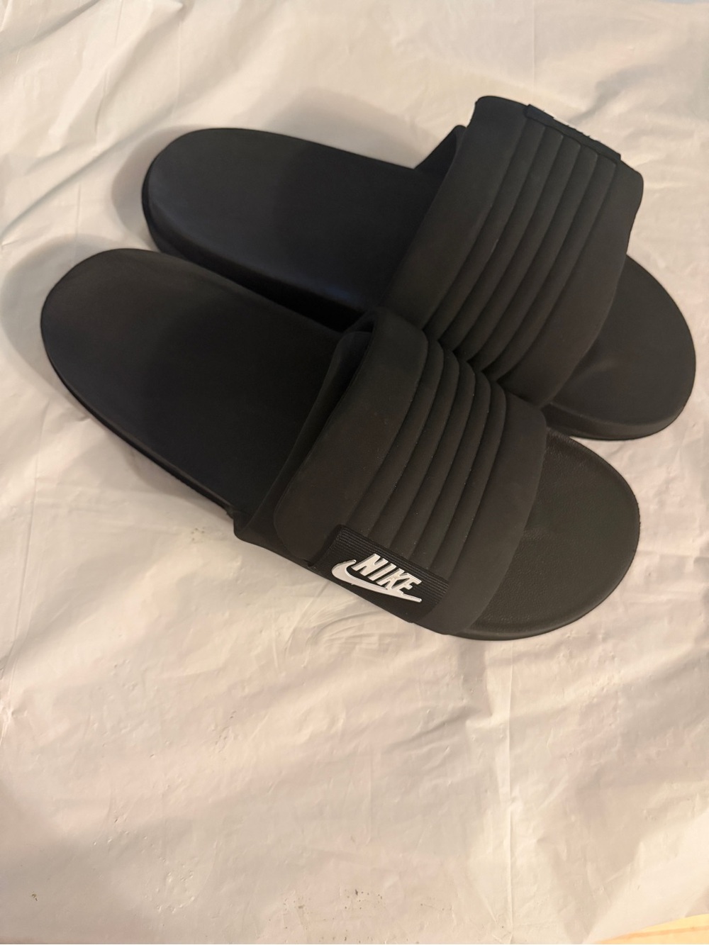 Nike Offline 2.0 Phantom Slides DJ6229-001 Men’s Size 13 Black Gray Sandals